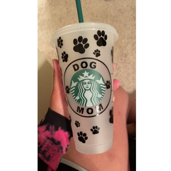 Dog Mom Starbucks Cup